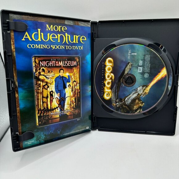 Eragon Special Edition DVD Region 1 2006 Fantasy Adventure 2 Disc Set PG Movie - Picture 6 of 7